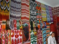 Au bazar de Khotan, en 2006