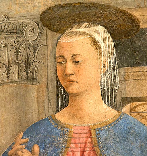 Arezzo Piero della Francesca Annonciation 1