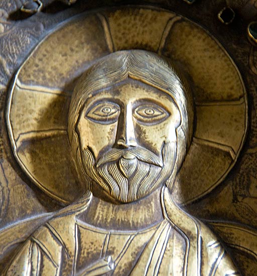 Christ en métal