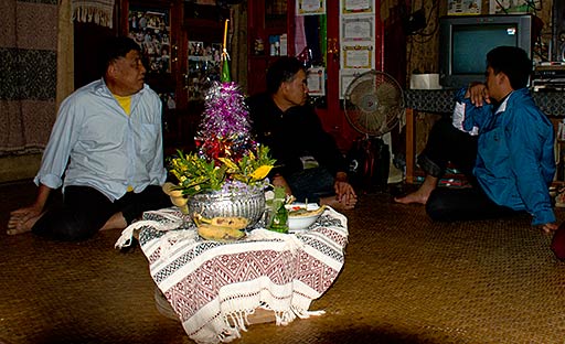 Laos autel baci