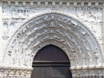 Le portail de l'église Saint-Gilles