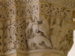 Chapiteaux croisée du transept sud-est, dont Daniel dans la fosse aux lions